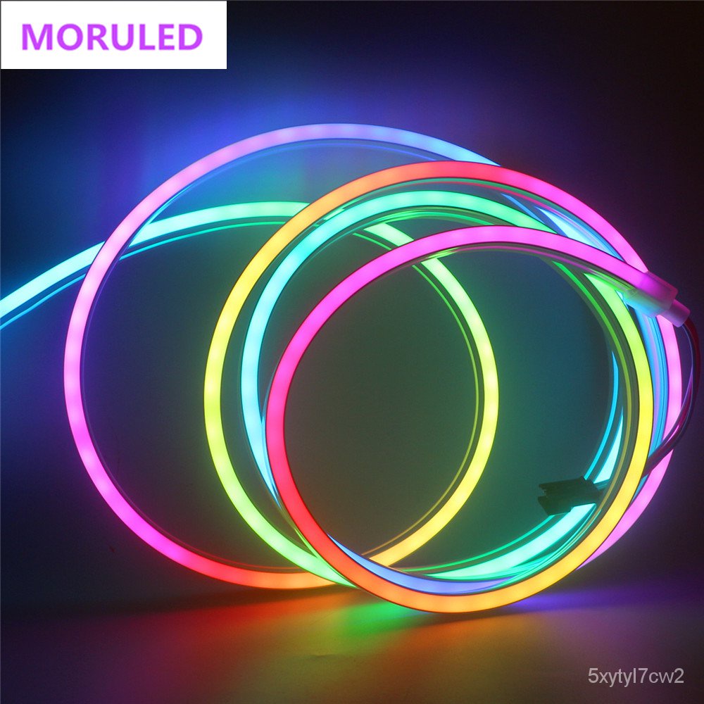 ✅&WS2812B LED Neon Strip Rope Tube Light  WS2812 Individually Addressable Smart Flexible Silica Gel 