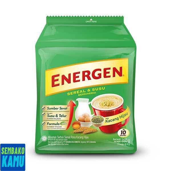 

Energen Kacang Hijau 10 S x 30 gr