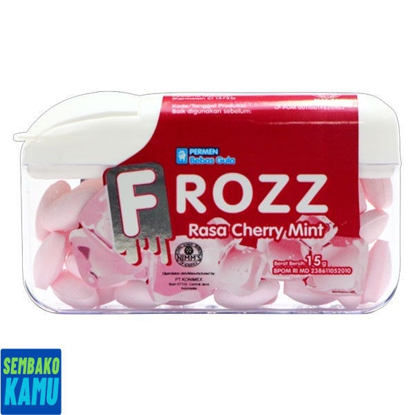 

Frozz Cherry 15 gr - Permen