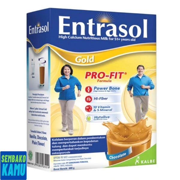 

Entrasol Gold Cokelat 600 gr