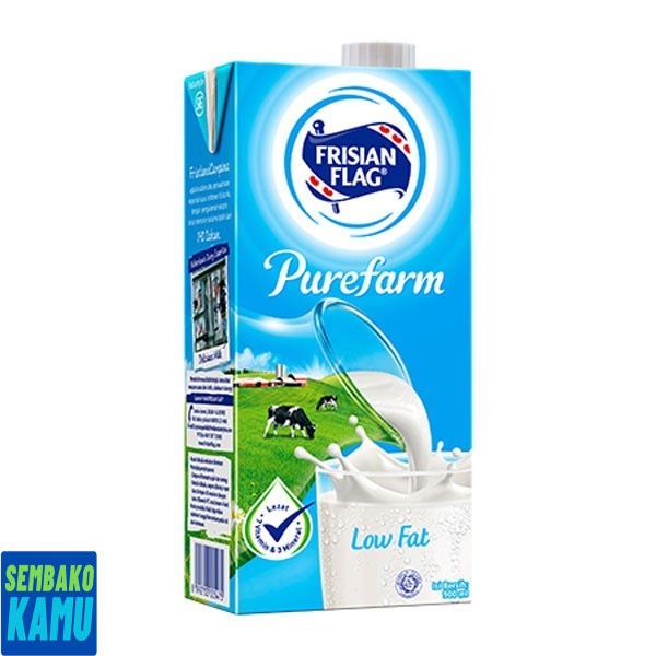 

Frisian Flag Susu Uht Lowfat 946 ml - Susu