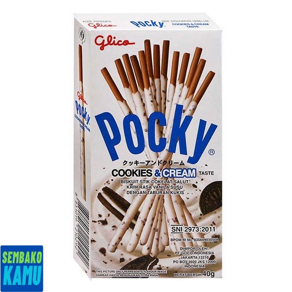 

Glico Pocky Cookies & Cream 40 gr