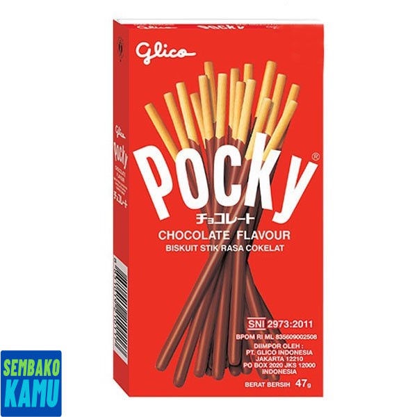 

Glico Pocky Chocolate Stick Biscuit 47 gr