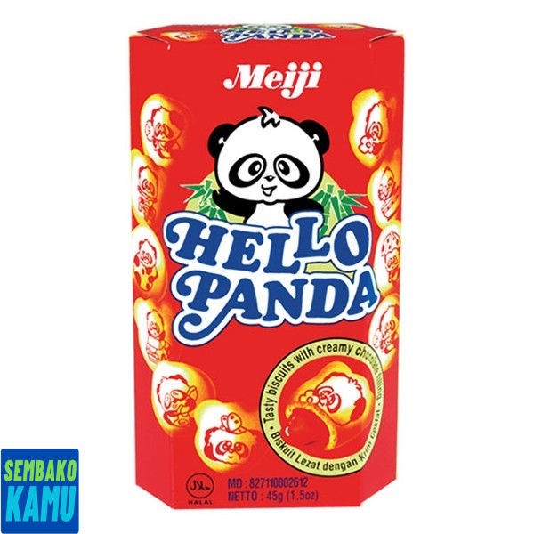 

Hello Panda Chocolate Biskuit 45 gr