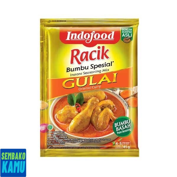 

Indofood Racik Bumbu Special Gulai 45 gr