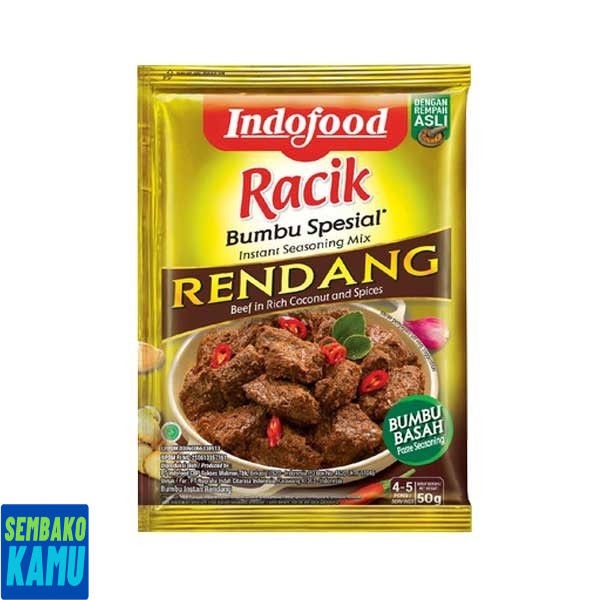 

Indofood Racik Bumbu Special Rendang 50 gr