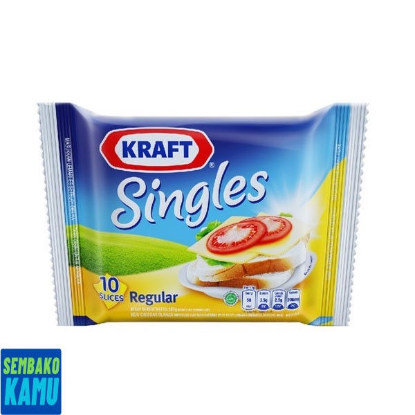 

Kraft Cheese Slice Plain 10 pcs - Keju