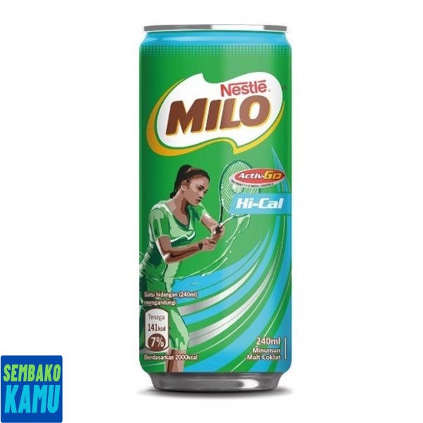 

Milo Uht Can 240 ml - Susu