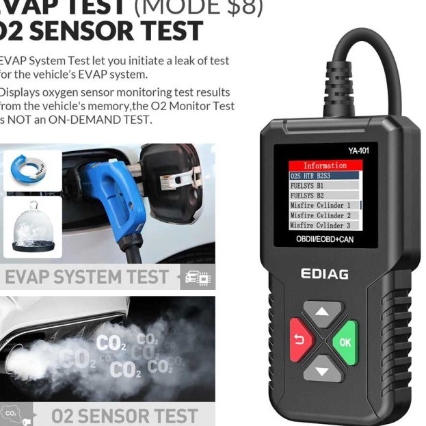 New Scanner Mobil OBD2 Universal Alat Scaner Pendeteksi Kerusakan Mobil