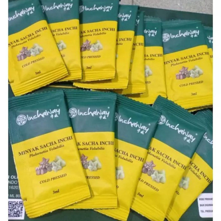 

FCNJ9949 TERBARU SG INCHAWAY - SACHA INCHI OIL superfood Herbal Kolesterol kanker Omega 3-6-9