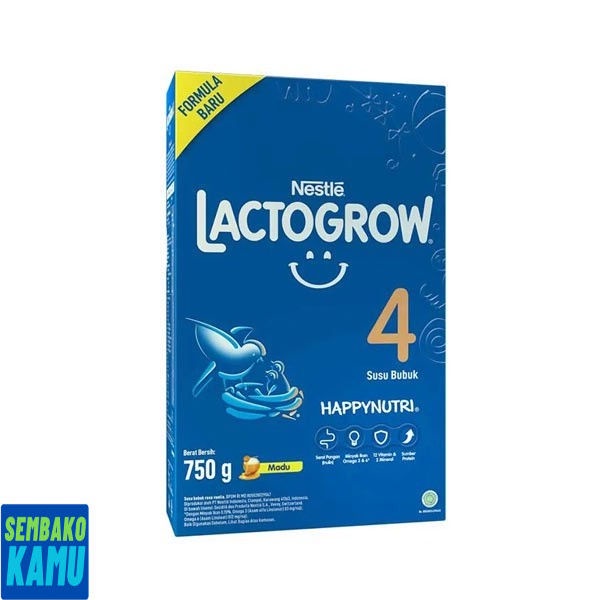 

Lactogrow 4 Madu Box 750 gr - Susu