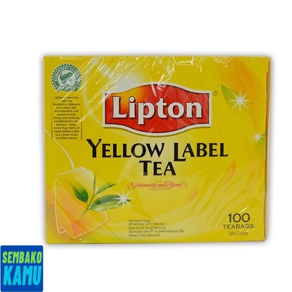 

Lipton Non Envelope Tb 100 pcs x 2 gr