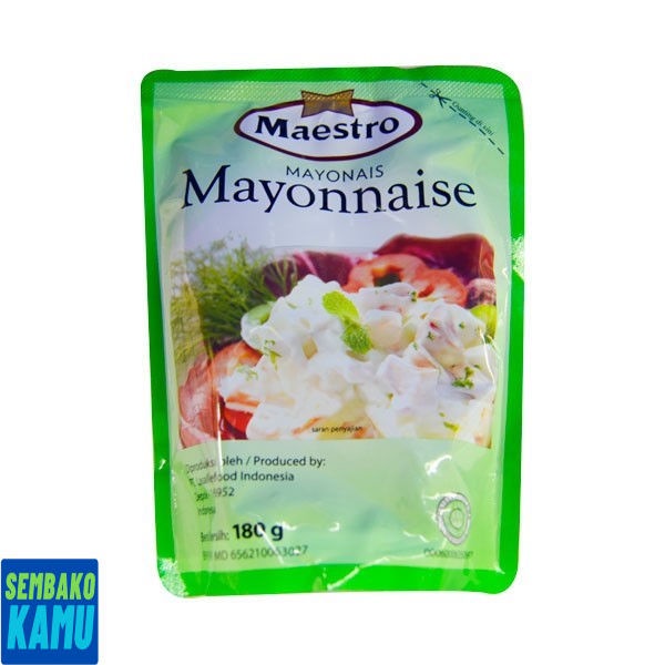 

Maestro Light Mayonaise Pouch 180 gr