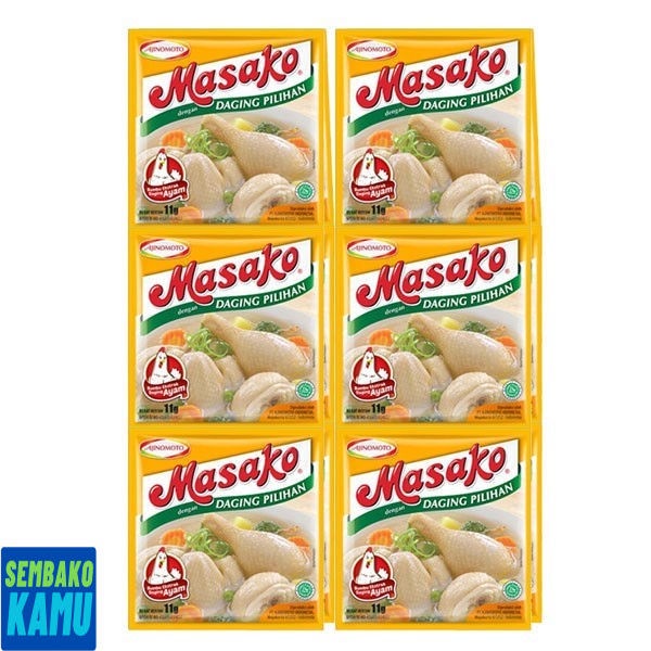 

Masako Ayam 12 pcs x 9 gr