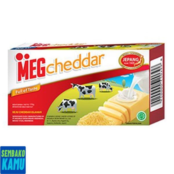 

Meg Cheddar Cheese Prem 165 gr - Keju