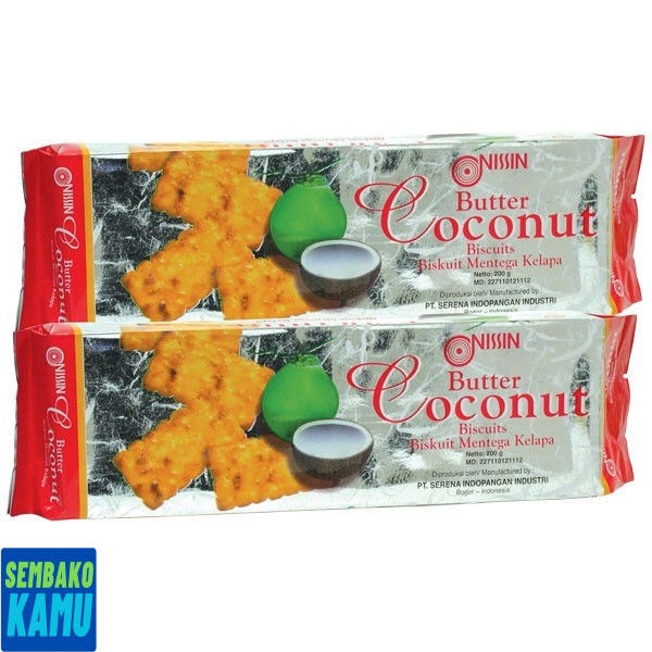 

Nissin Biscuit Butter Coconut 200 gr - Biskuit