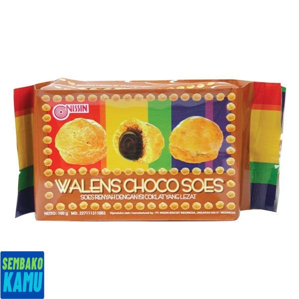 

Nissin Walens Choco Soes 100 gr