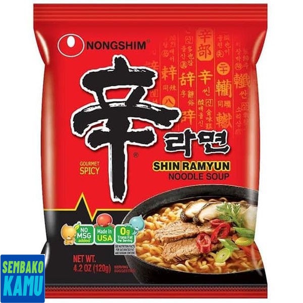 

Nongshim Shinramyun Spicy Mushroom 120 gr - Mie