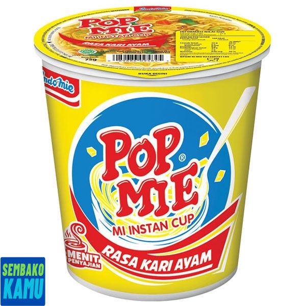 

Pop Mie Rasa Kari Ayam 75 gr