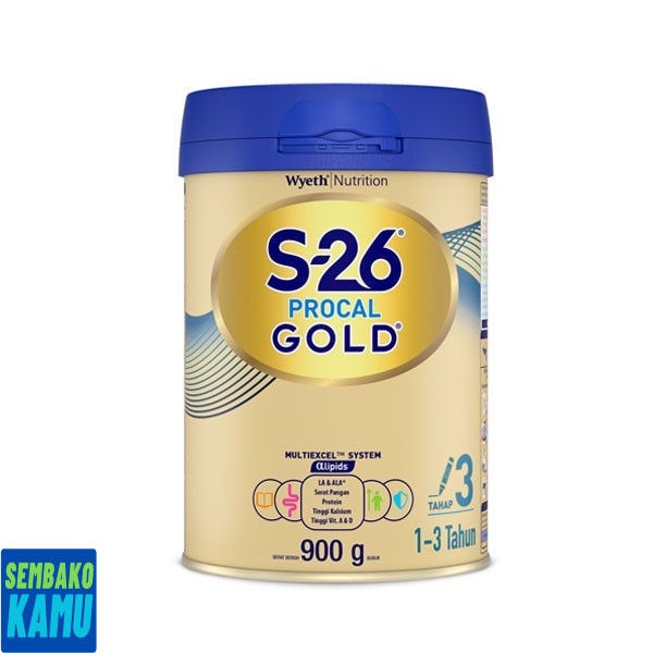 

S-26 Procal Gold Tin 900 gr - Susu