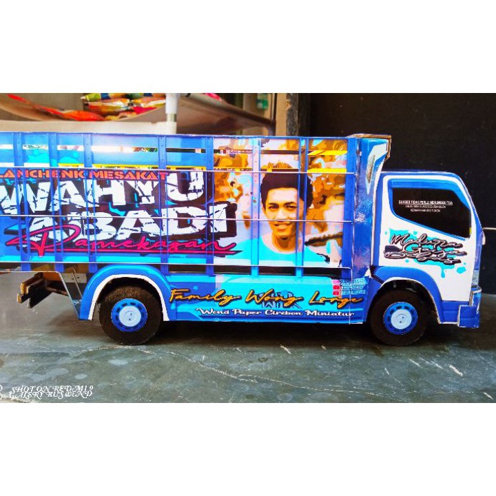 Terbatas truk wahyu abadi Canter #truk_oleng #miniatur_truk#oleng_parah termurah terbaru