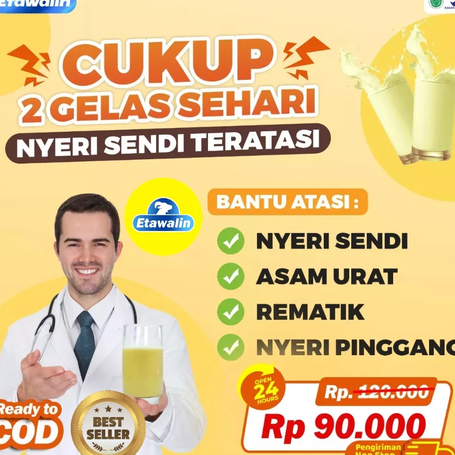 

ZZRR9905 TEBUS MURAH Etawalin – Susu Kambing Etawa Tingkatkan Kepadatan & Kesehatan Tulang Sendi Susu Anti Pengapuran Sendi Asam Urat Rematik Reumatik Nyeri Sendi Cocok Untuk Lansia Medjool Store