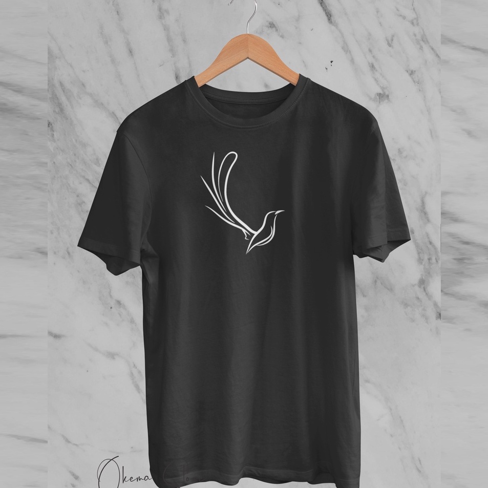 Model Terkini Kaos Kicau Mania Murai Batu siluet / Baju Pria Dewasa Logo Burung Murai Om Kicau Distr