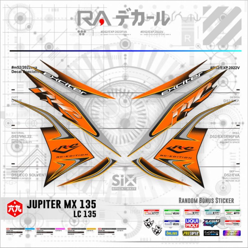 RC 135/JUPITER MX 135 NEW/EXCITER 135