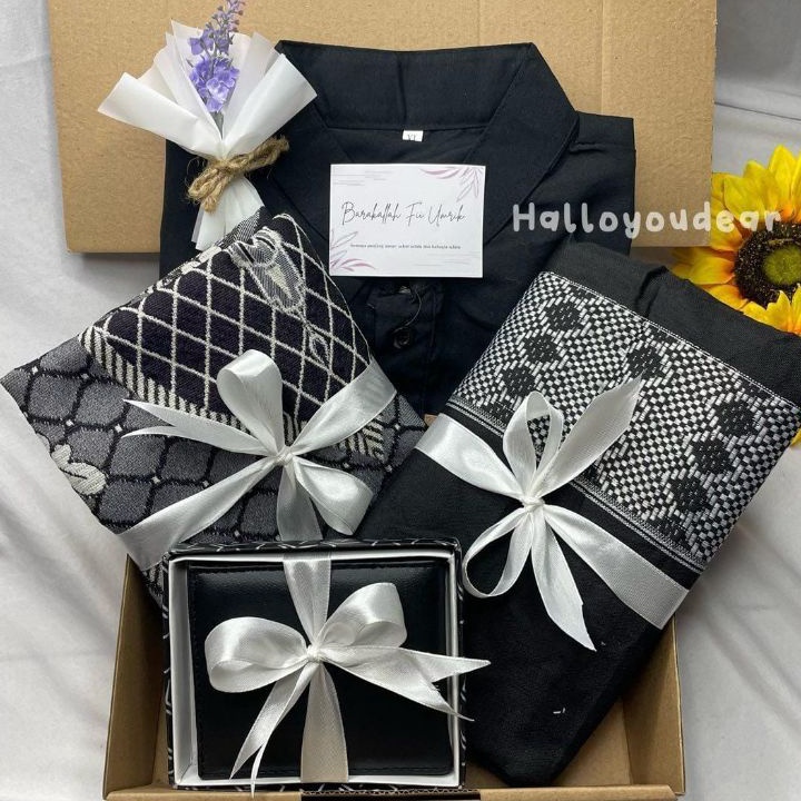 

DCFN1612 COD [Bisa COD] - giftbox/hampers/kado cowok muslim baju koko