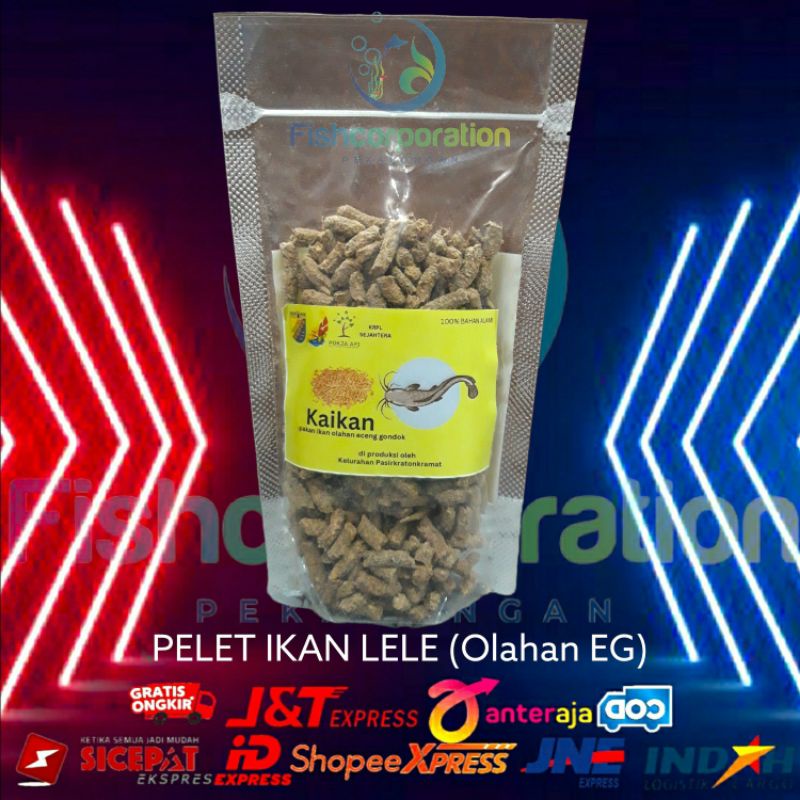 KAIKAN PELET LELE OLAHAN EG