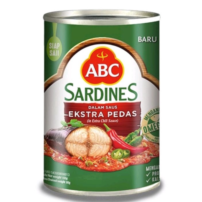

HXNL9766 [PROMO SALE!!!] ABC Sardines Ekstra Pedas 155 gr