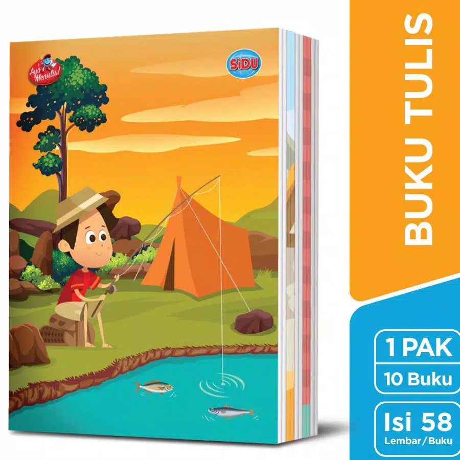

[✓ Gご6W] Buku Tulis SIDU isi 58 Lembar/ siaap.dikirim..!