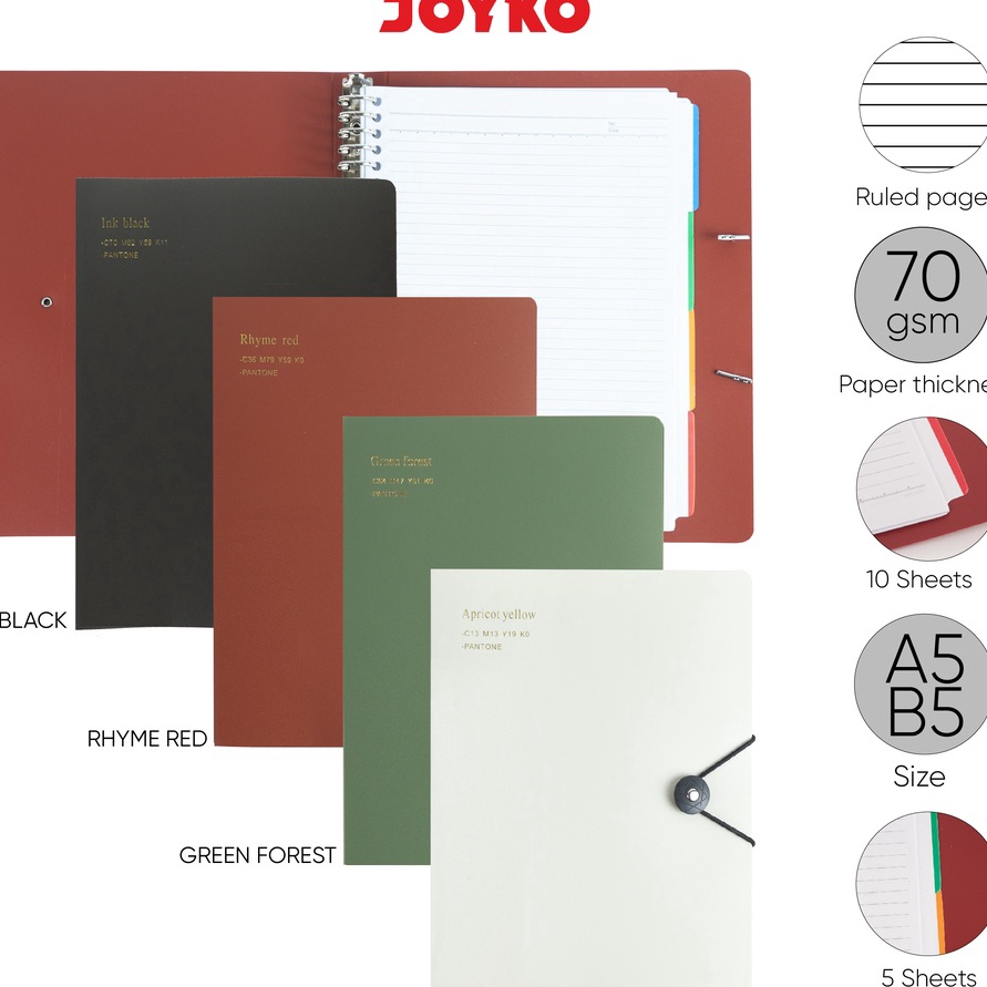 

[㊚ O❤NN] Binder Note Joyko BN-101/ pasti.dikirim.!