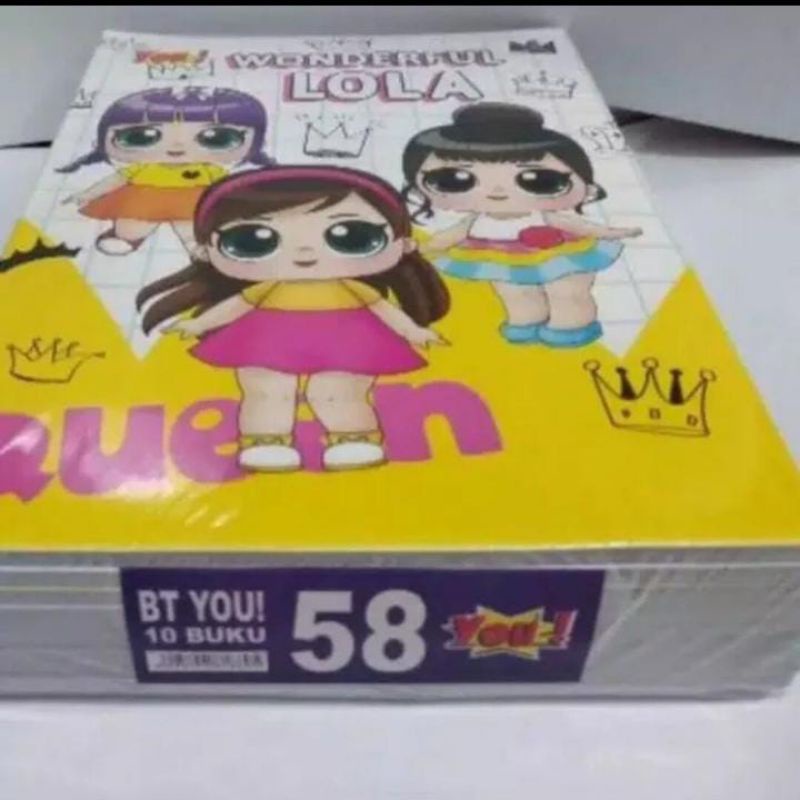 

Buku Tulis Murah 1 Pack isi 10pcs