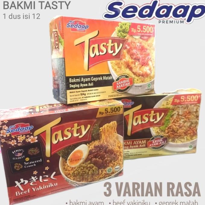 

Mie sedaap Tasty bakmi ayam sedap premium