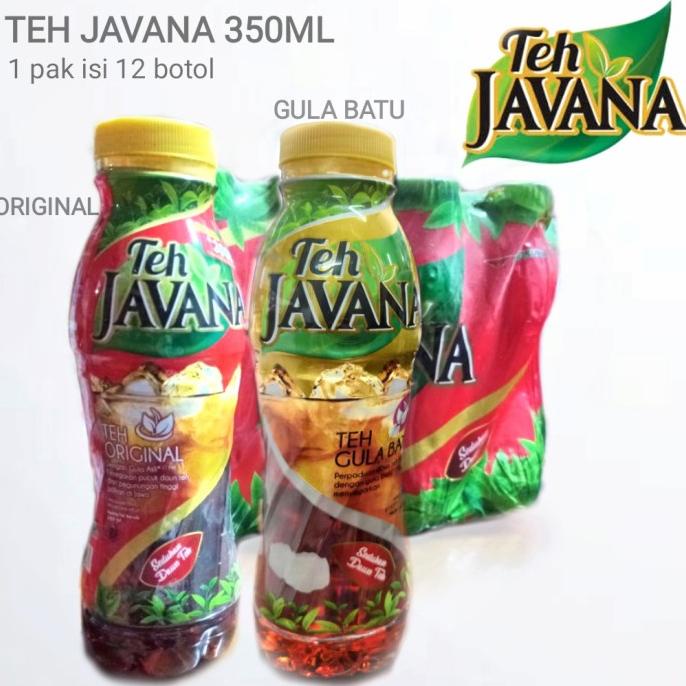 

Teh javana original 350ml 1 pak isi 12 botol seduhan teh gula asli