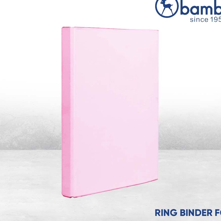 

NQZD7218 Dijamin Ori Bambi Ring Binder 2 Ring Folio 15 mm - 2026