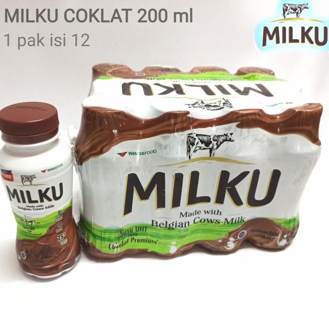 

Susu milku coklat cokelat 200ml 1 dus pak isi 12