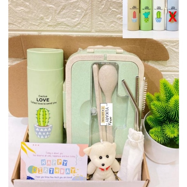 

WRSH6351 STAR Hampers Lunch Box Set & Tumbler / Lunch Box Jerami / Hampers New Normal