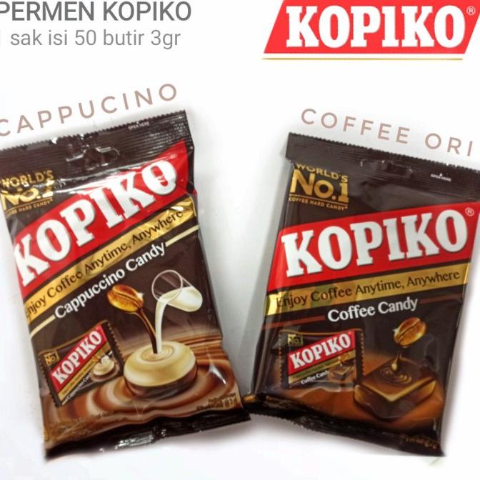 

Permen kopiko coffee / cappuccino candy 1 sak 150gr isi 50 butir kopi