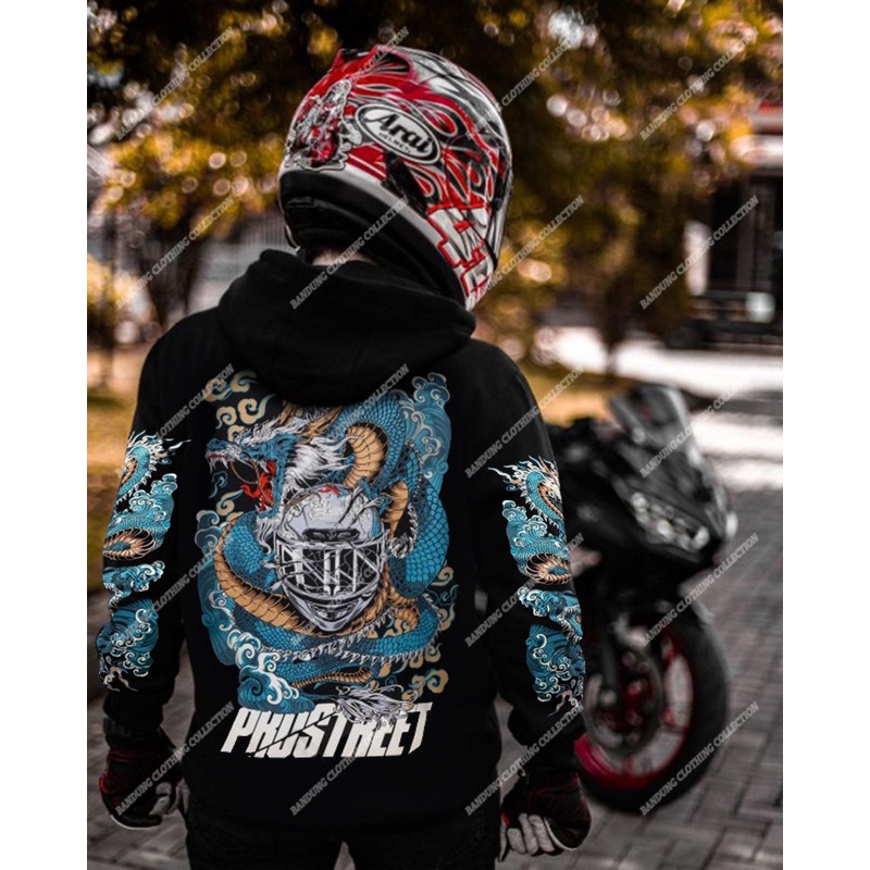 Jaket Sweater Prostreet Ryujin || Hoodie Prostreet || Prostreet Sunmori Terbaru 2024 Kualitar Terbai