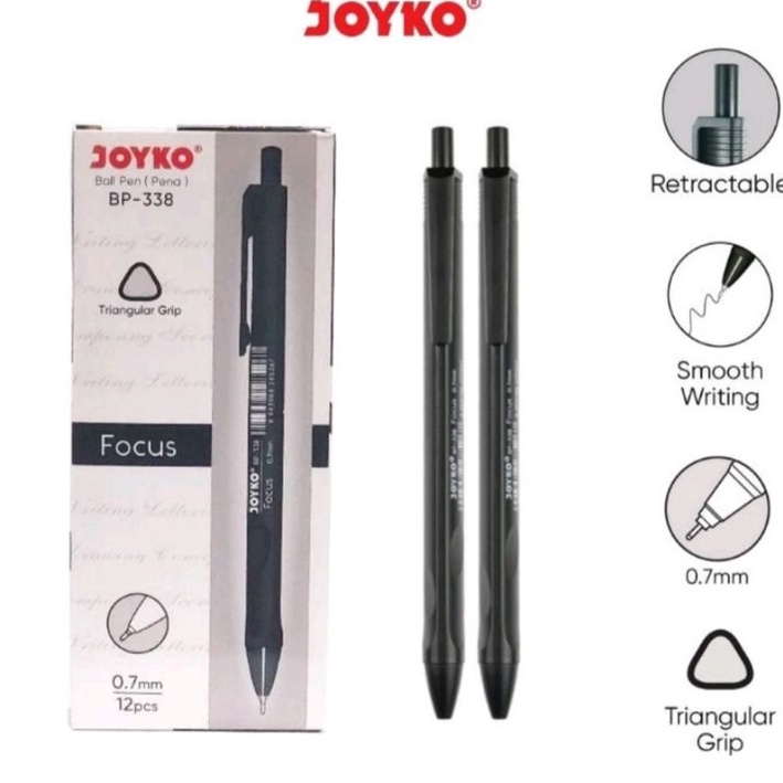 

RBGM8255 Jangan Sampai Kehabisan!!! Pulpen Joyko Bp -338 Vokus 0,7 mm 1 Pack ( 12 Pcs)