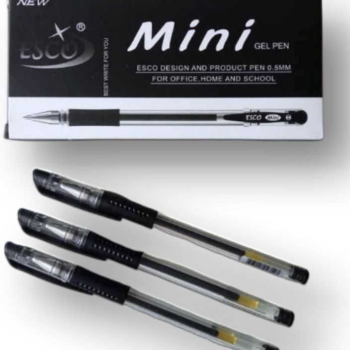 

RFYD1291 [KODE 77] [1 LUSIN] PEN GEL ESCO MINI M58