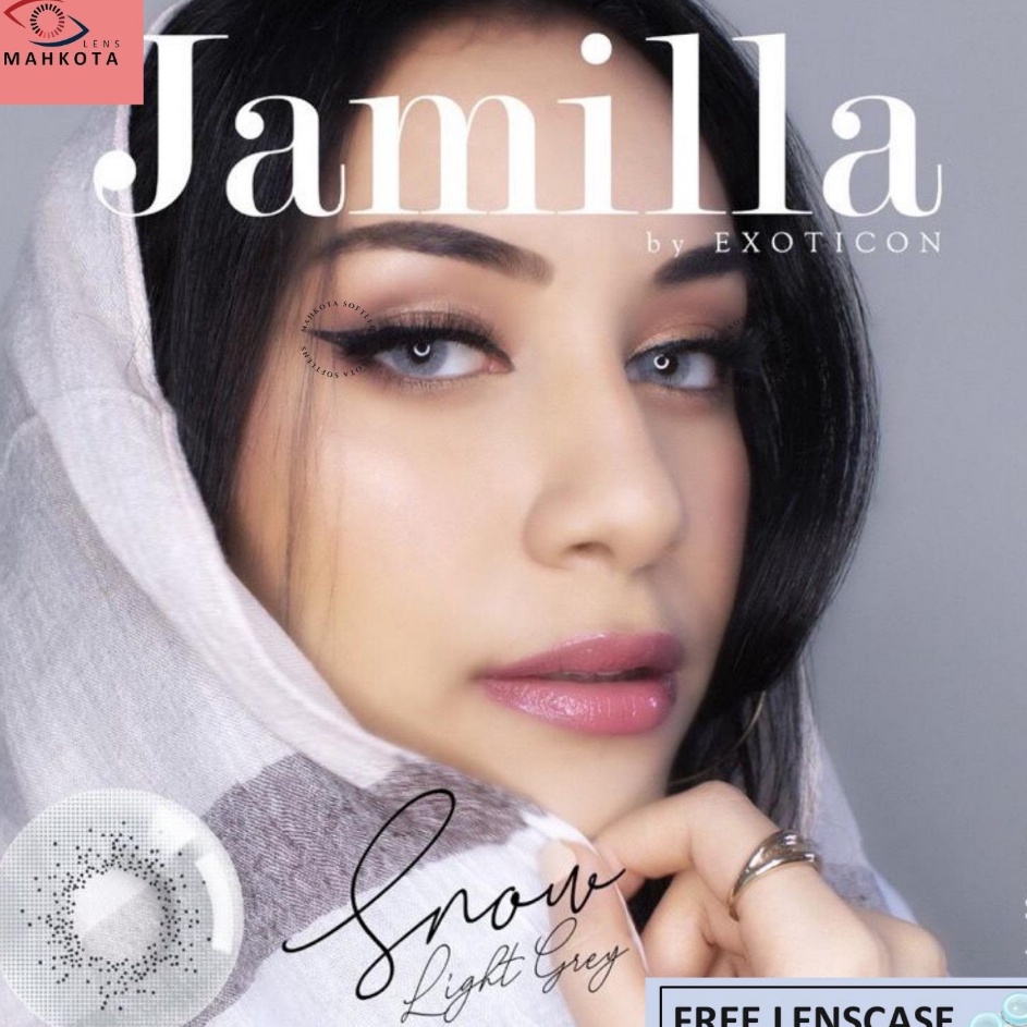 Lagi BagusW2i2H SOFTLENS X2 JAMILLA / NORMAL & MINUS (-0.50 S/D -3.00) BY EXOTICON / 14.5 MM / FREE 