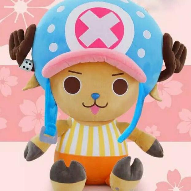 Boneka Chopper 45cm Boneka One Piece Boneka Chopper Guard Point