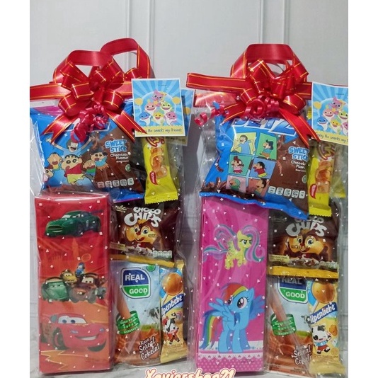 

NJYJ5393 COD Paket snack ulang tahun MURAH + Tempat Pensil karakter + Free card / Goodie bag