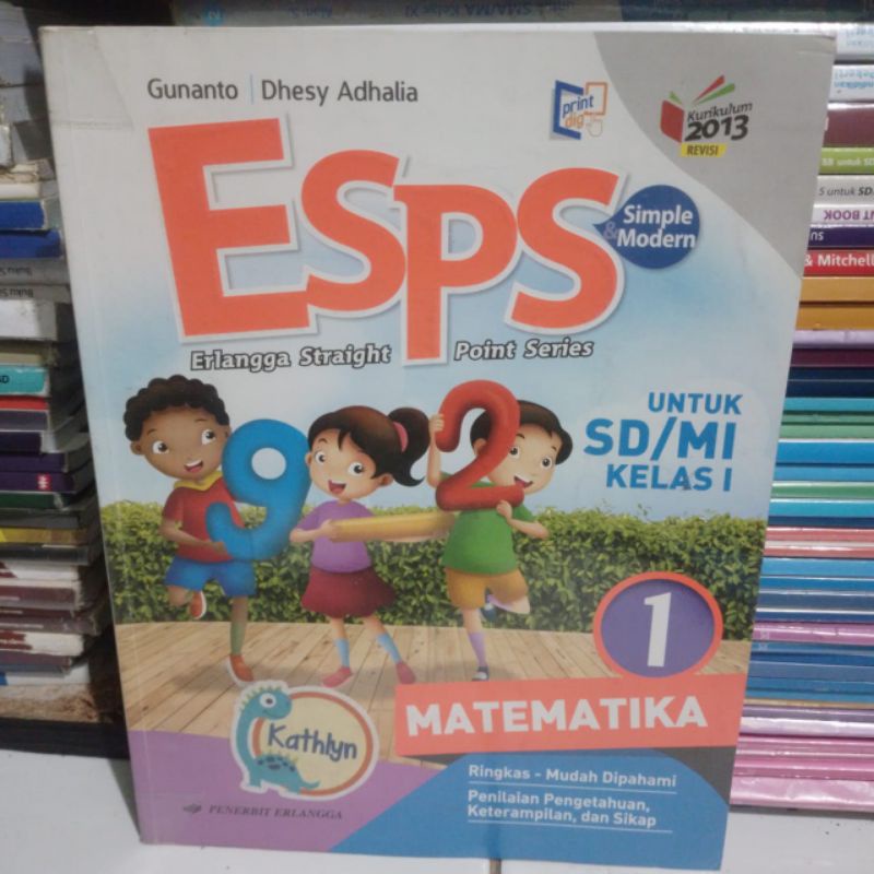 Buku Esps Matematika kelas 1 SD revisi
