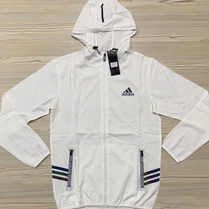 Restock JAKET PARASUT MICRO IMPORT ADIDAS OLAHRAGA RUNNING