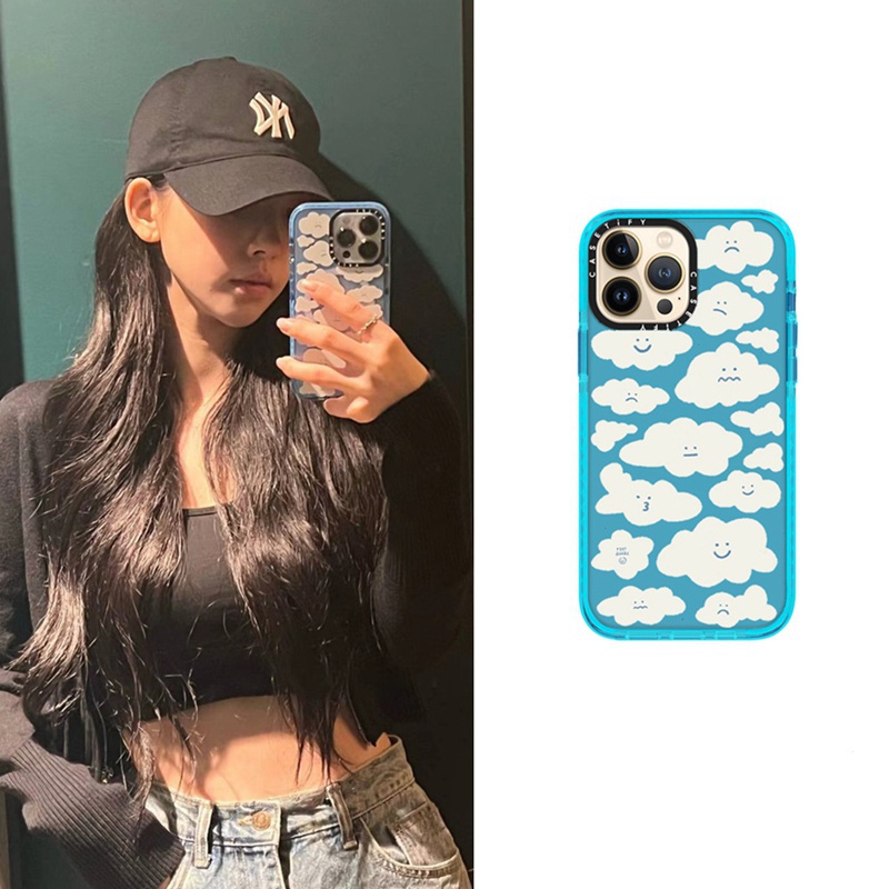 Casetify aespa Karina casing TPU silikon lembut, casing penutup ponsel untuk iPhone 7 8 x xs XR 11 1