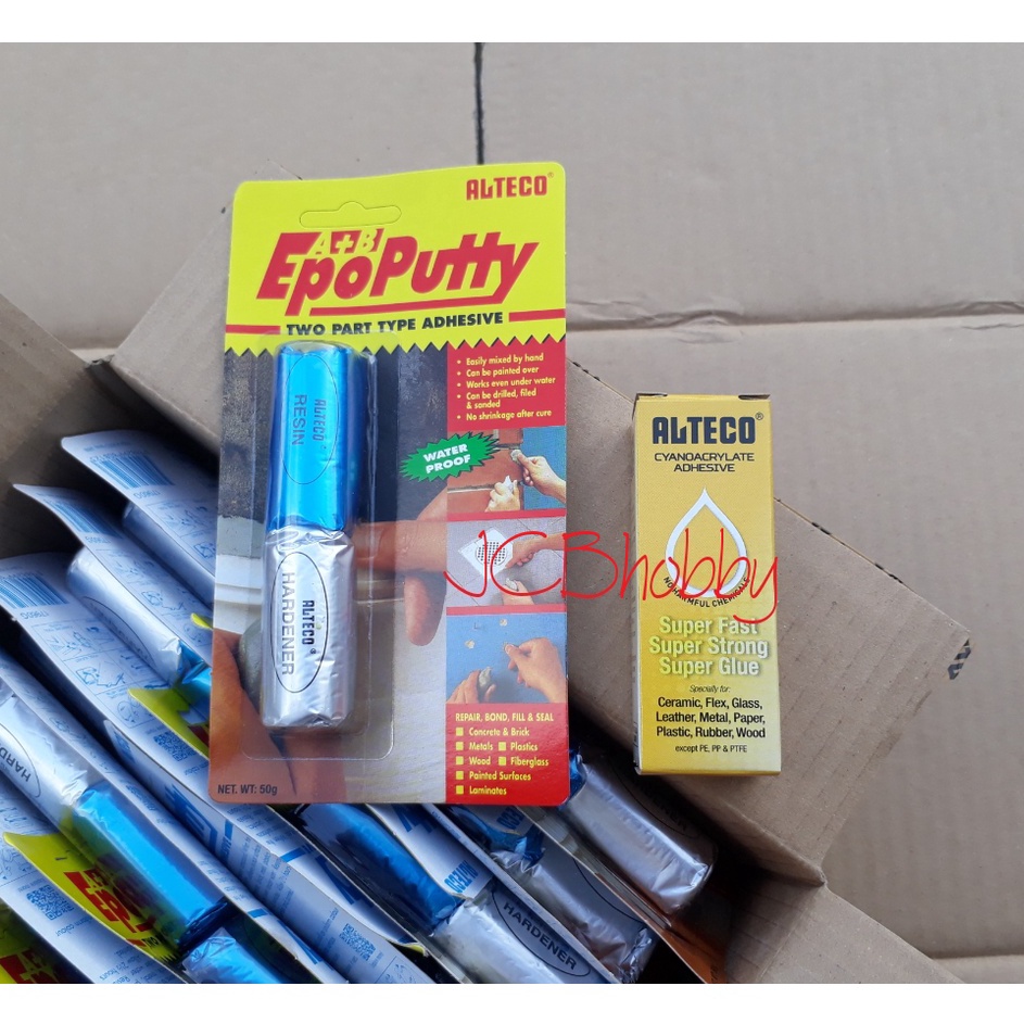 

❊Paling Popular✥ Lem Epo Putty ALTECO PORTING 50 g BELI DUA BELAS BIJI BONUS SATU BIJI LEM ALTECO BOTOL D44